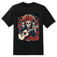 thumbnail image 2 of Plus Size Shirt for Women Black Tops for Women Short Sleeves Shirt for Women Skull (5) T Shirt Oversized Shirt for Women S, 2 of 5