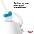 thumbnail image 4 of Brosse de Toilette Compacte Oxo Good Grips Blanche, 4 of 5
