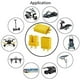 thumbnail image 5 of Conectores de batería macho hembra XT30 de 15 pares Conectores macho hembra XT30U Enchufe redondo hembra con tubo termorretráctil, 5 of 7