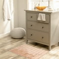 thumbnail image 5 of Unique Bargains Soft Stripe Bathroom Rug Rubber Backing Quick Dry Bath Rug Khaki 20" x 32", 5 of 7
