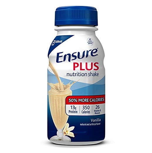 Ensure Plus Vanilla Flavor 8 oz. Bottle Ready to Use, 57263 EACH