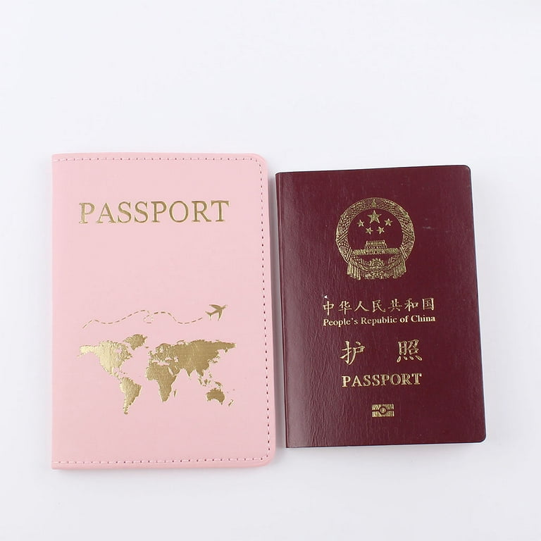 Leather Passport Cover - Dark Brown by Push Pin Travel Maps