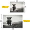 thumbnail image 5 of FREEAMG Puzzle- Highland Cow Jigsaw Puzzles,1000 Piece Puzzles for Family - Fun Intellectual Decompressing Educational Games, 5 of 7