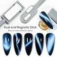 thumbnail image 3 of Dual-ended Cat Magnetic Stick Nail Art 9D Effect Line Strip Strong Plate Magnetic Board For Magnetic Gel Nail Polish Tool DIY, 3 of 5