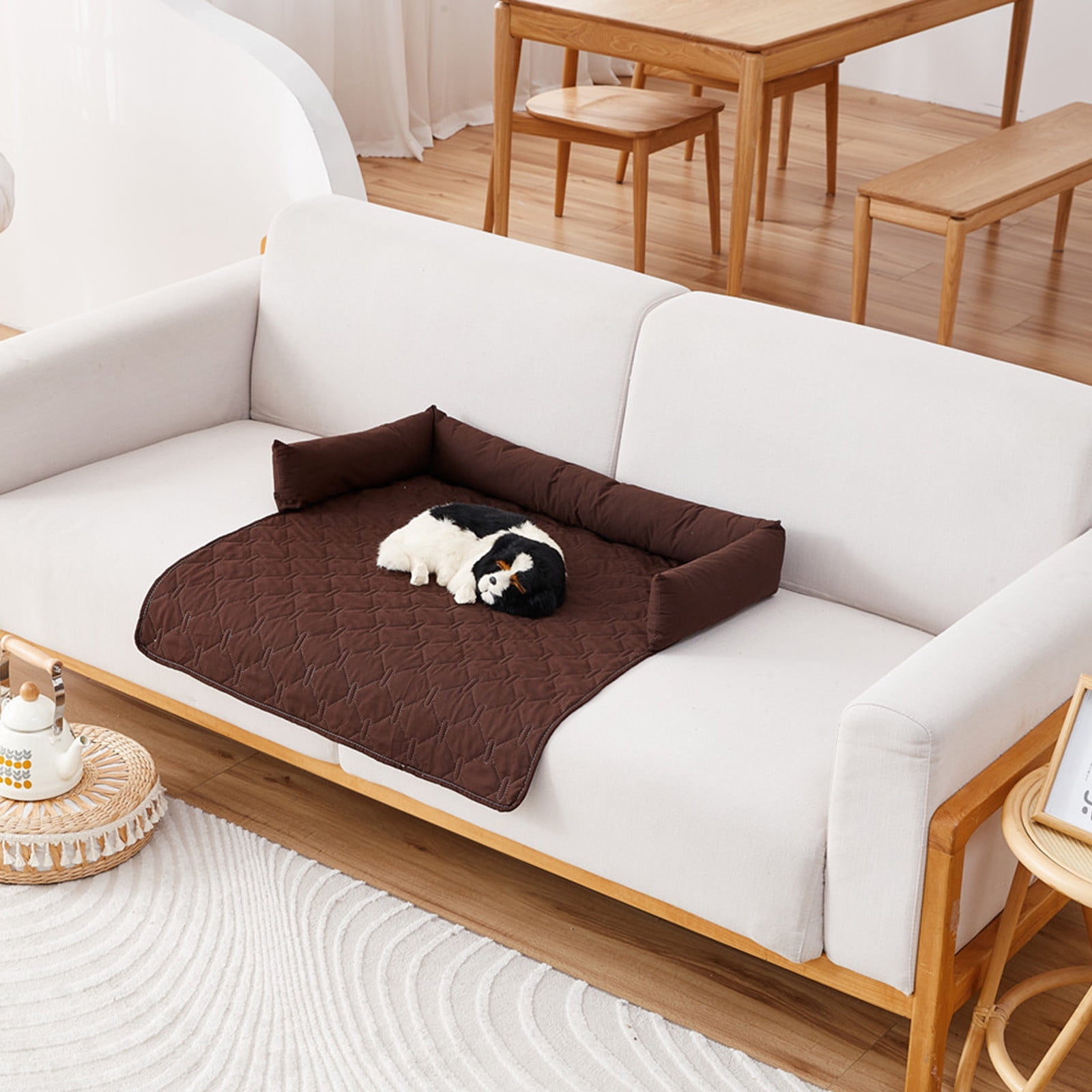 Vadktai Waterproof Dog Blanket, 30x30 inches Small Pet Couch Covers for Sofa, Chair Bed Furniture Protector from Dogs Washable and Reversible