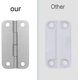 thumbnail image 4 of 6Pack Cooler Steel Hinges for Ice Chests, Cooler Steel Hinges Replacement Set with Screws, 4 of 4
