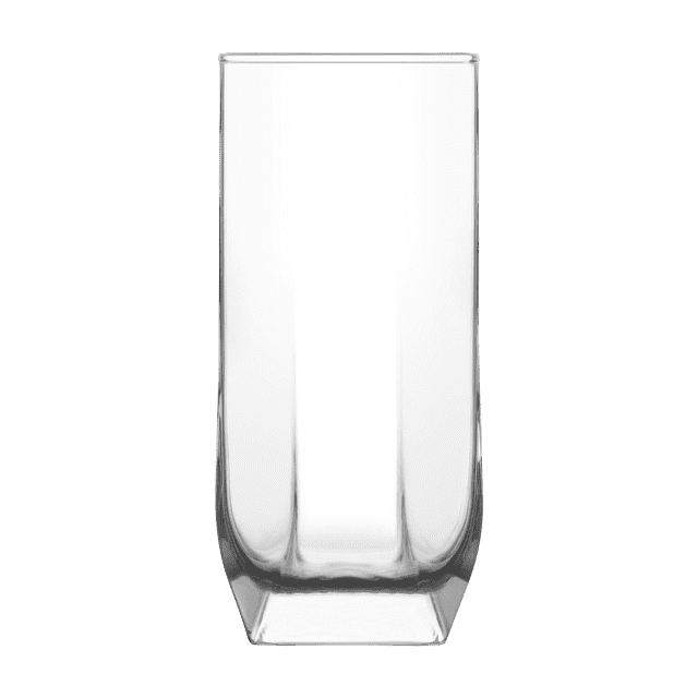 Juego 6 Vasos Tuana Highball Jaibolero Vidrio 330 ml Para Cocina, Banquetes, Fiestas
