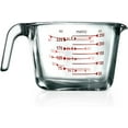 thumbnail image 1 of NutriChef High Borosilicate Glass Measuring Cup with Customized Decal Scale, 250 ml, Safe to Use in Microwave and Freezer, Oven and Dishwasher Safe, Clear, 1 of 5