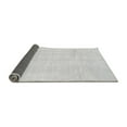 thumbnail image 2 of Ahgly Company Indoor Round Solid Gray Modern Area Rugs, 6' Round, 2 of 4