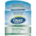thumbnail image 7 of Colace Docusate Sodium Relief Laxatives 2-in-1 Occasional Constipation Tablets, 10 Ct, 7 of 7
