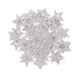 thumbnail image 3 of 50 White 30x30x2mm Mini Wooden Snowflake Star Shapes Pieces Decor Embellishment Card Making Wedding Favors Christmas Ornaments, 3 of 8