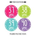 thumbnail image 4 of Months in Motion 955 Pregnancy Baby Bump Belly Stickers Maternity Week Sticker Arrows (Bright Colors), 4 of 4