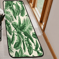 thumbnail image 6 of CURLYOOT Palm Leaves Green Leaf Runner Rug 2'x6' Washable Kitchen Runner Rug Indoor Non Slip Laundry Rugs Floor Carpet for Hallway Kitchen Entryway Bedroom Living Room, 6 of 9