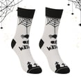 thumbnail image 2 of Yuanlong Women's Halloween Crew Socks Graphic Print Socks Soft Personality Festival Party Wear Hosiery, 2 of 4