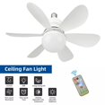thumbnail image 3 of Ventilateur de Refroidissement avec Douille 30W E27 et Lumière LED Réglable, 3 of 9