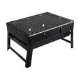 thumbnail image 1 of Parrilla Asador Cuadrada Portátil Plegable Acero Inoxidable Negra, 1 of 5