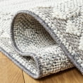 thumbnail image 5 of SAFAVIEH Global Anabella Diamond Indoor/Outdoor Area Rug, Light Grey/Ivory, 9' x 12', 5 of 7