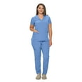 thumbnail image 2 of Monarch Uniforms Scrub Sets in Regular and Petite Stretchy Scrubs for Women Set of Scrub Top and Scrub pants, 2 of 2