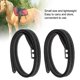 thumbnail image 4 of A Pair of Britain Saddle Horse Stirrup Belt Soft Leather Microfiber Stainless Steel BuckleBlack, 4 of 4
