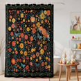 thumbnail image 6 of Shower Curtain Vintage Daisy Floral Shower Curtains for Bathroom Decor, Waterproof Polyester Shower Curtain Set with Hooks, Standard Size 72" x 72" Spring Wildflower Beige, 6 of 9
