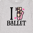 thumbnail image 4 of Inktastic I Love Ballet Quote Ballerina Dancer Girls Baby T-Shirt, 4 of 5