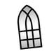thumbnail image 4 of Espejo de pared con ventana arqueada, espejo de pared, pasillo, dormitorio, baño, decorativo, 9x17 pulgadas, espejo acrílico autoadhesivo de granja negro, 4 of 9