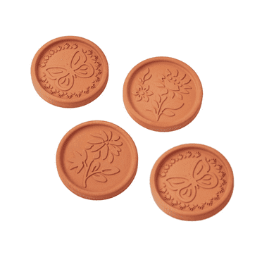 The Pioneer Woman 4-Piece Terracotta Sugar Savers Set