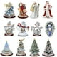 thumbnail image 2 of Escultura giratoria de árbol de Navidad, decoraciones de tren, pasta de ventana, pegatinas navideñas, decoración del hogar de invierno, 2 of 4