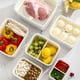 thumbnail image 3 of Juego de contenedores para almacenamiento en nevera - caja 3 en 1 para guardar alimentos con cuchara desmontable, tapa impermeable, plástico sin BPA para frutas, verduras y carne, 3 of 7
