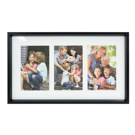 Stonebriar Collection Black Collage Frame with 3 (Best Openings For Black)