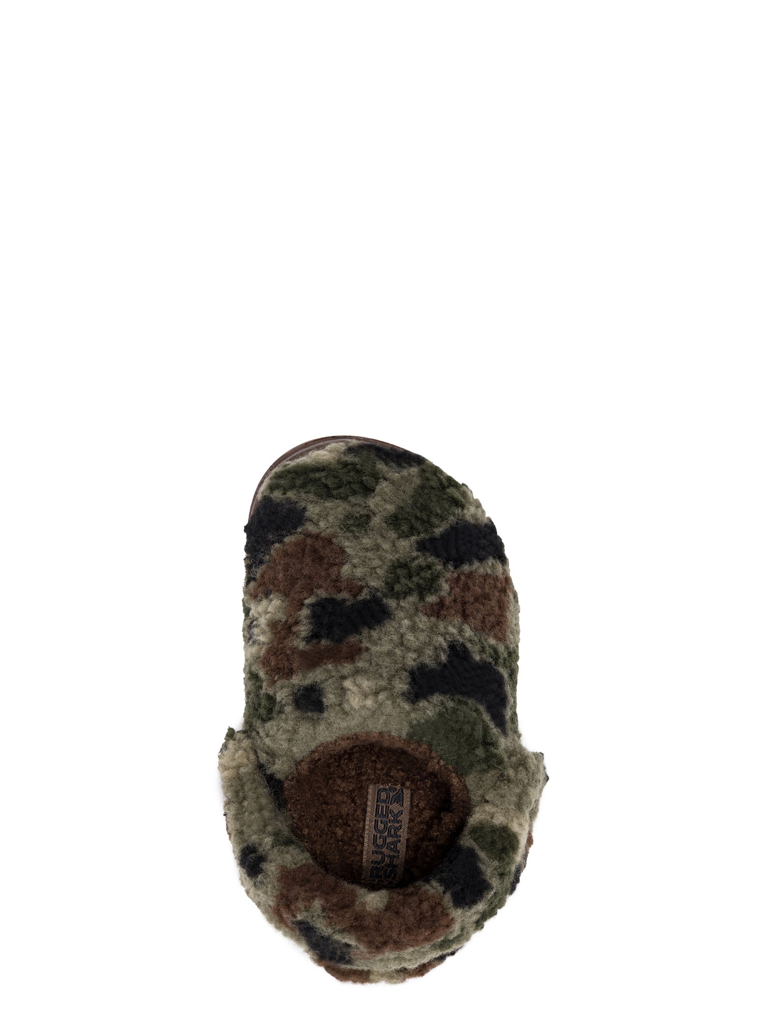 Rugged Shark Toddler Boys Sherpa Fuzzy Clogs