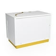 thumbnail image 3 of Benjara Cid Exie 28 Inch Nightstand, 2 Drawers, Gold Accent Branch Style White Wood, 3 of 5