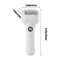 thumbnail image 3 of Foot Grinder, Hard and Dead Skin Remover, Multi Speed Adjustment, Portable, Comfortable Grip, Foot Conditioner, USB Rechargeable, Digital Display, Promotes Foot Health, 3 of 6