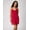 Rosy Red, variant on Breathe Nightgown Chemise, Lace Trim Currant Purple Garden Flor Prt L Women's