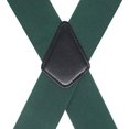thumbnail image 3 of Bretelles pour Hommes 2 Pouces de Large Pinces Robustes Réglables Élastiques Grandes Tailles X-Vert, 3 of 6