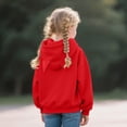 thumbnail image 4 of RFQWOVSR Girls Cat Ear Zip Up Hoodie Jacket Oversized Casual Long Sleeve Fall Top 5-6 Years, 4 of 6