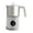 Porcelain white, variant on Electric Milk Frother - Fully Automatic Hot and Cold Milk Maker for Impressive Latte Art