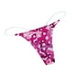 thumbnail image 2 of Gibobby Ropa interior de encaje sexy Calzoncillos sexy para mujer Bragas sexy Low Rise Soft Sexy T Back Tanga Bragas Calzoncillos para mujer Mes del cáncer de mama(Morado,XL), 2 of 5