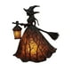 thumbnail image 5 of Lámpara de bruja de Halloween, luz nocturna, divertida, gótica, centro de mesa de pie, bruja L, 5 of 9