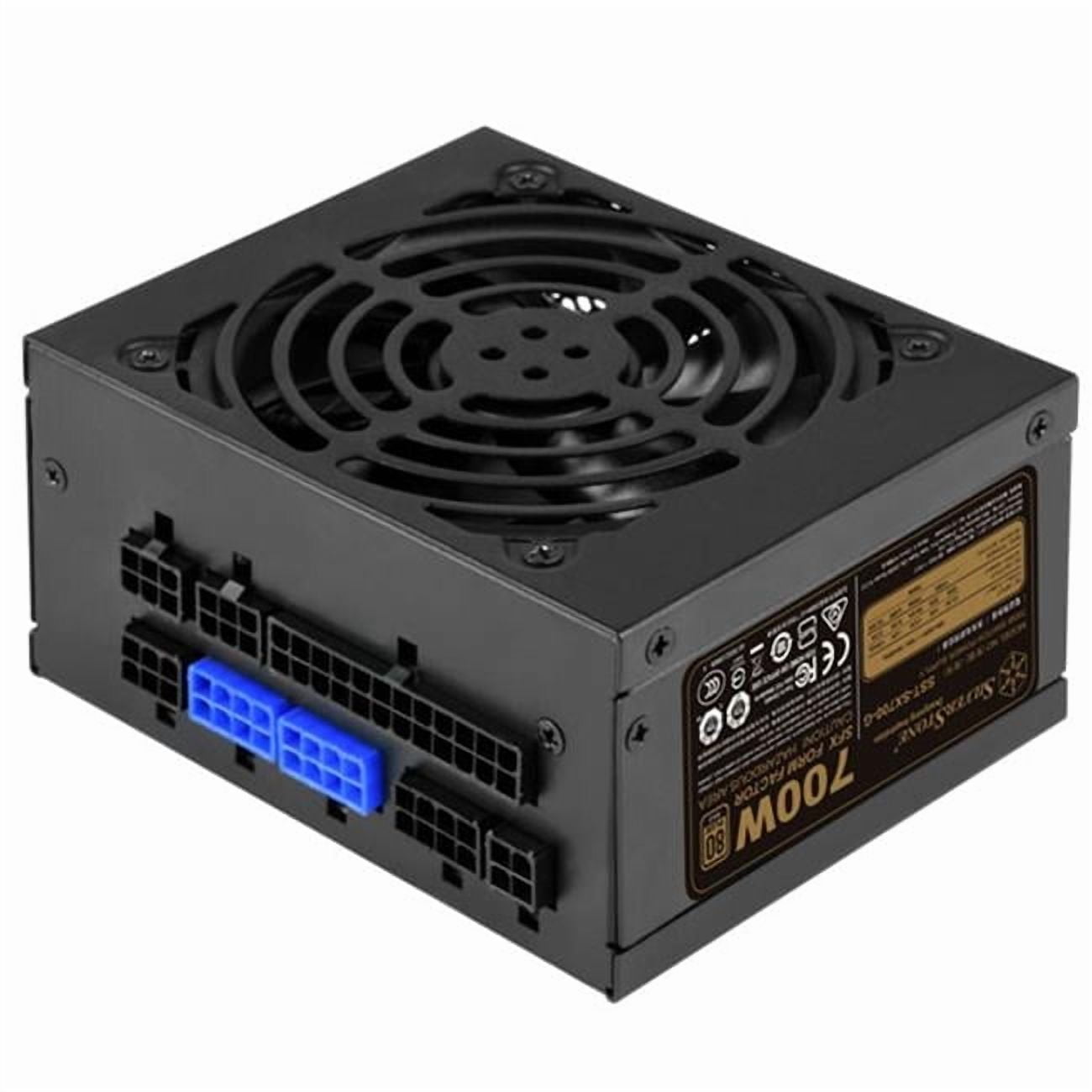SilverStone Technologies 700 watt Modular 80 Plus Gold Power Supply, Black