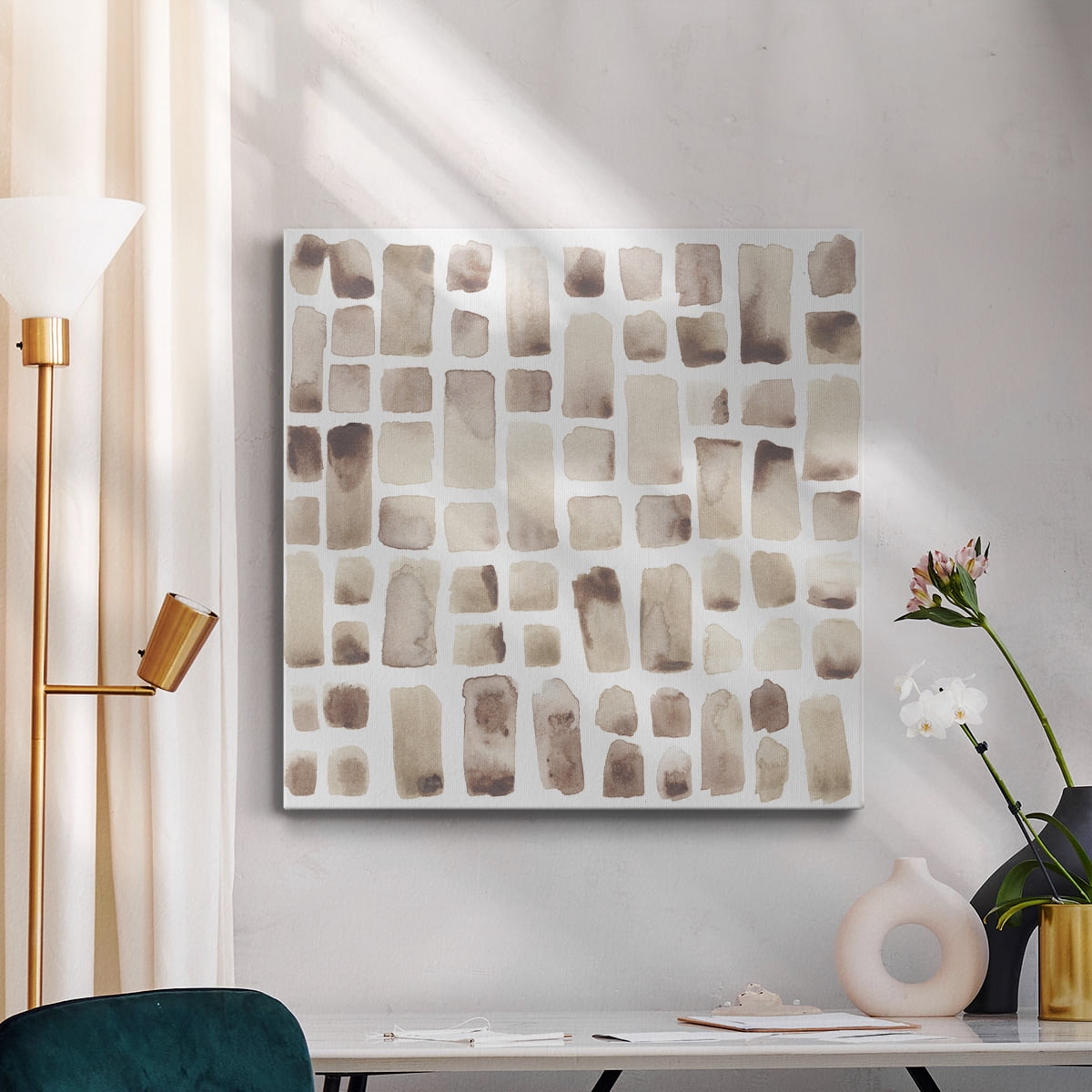 Wexford Home Subtle Signals VIII-Premium Gallery Wrapped Canvas, 32" x 32" - Ready to Hang