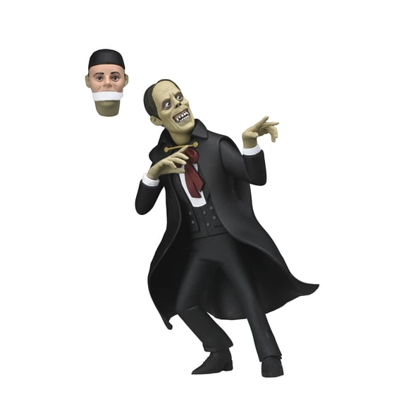 NECA Phantom of the Opera (1925): Phantom of the Opera Toony Terror with Interchangeable Head (6")