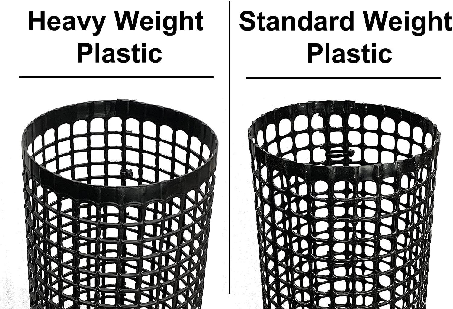 Mesh Tree Protector 36 Inches Tall (5 Pack) Standard Weight with Zip Ties