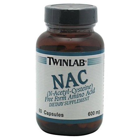 - Twinlab Nac 600Mg, 60 Capsules