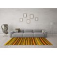 thumbnail image 3 of Ahgly Company Machine Washable Indoor Rectangle Southwestern Yellow Country Area Rugs, 4' x 6', 3 of 4