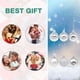 thumbnail image 4 of 36 Uds. Adornos colgantes bolas de Navidad de PVC adornos navideños (plata 6cm) JShteea Libre de BPA, 4 of 8