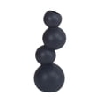 thumbnail image 4 of Jarrón de flores de cerámica para decoración del hogar, minimalista, artístico, moderno y sencillo. negro, 4 of 9