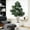 7FT, variant on Gaderth Artificial Fiddle Leaf Tree, Artificial Fig Trees Floor Plants, Faux Plant Fake Ficus Lyrata Silk Trees with White Planter for House Office Home Decor