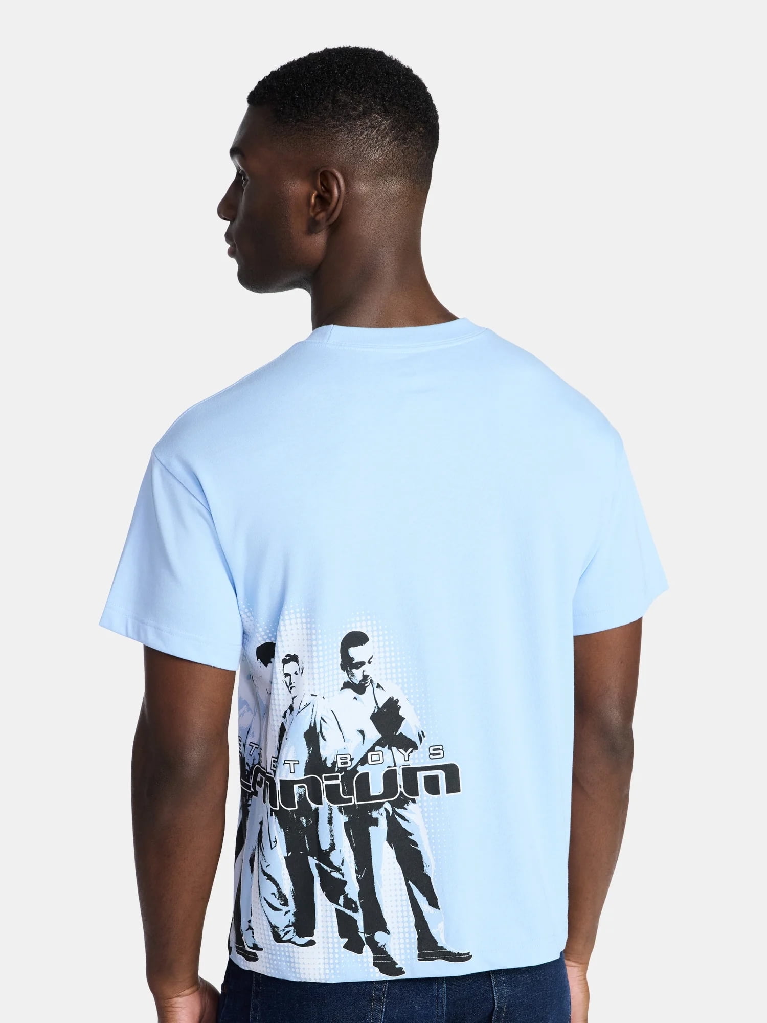 Backstreet Boys Men's and Big Men's Boxy Fit Graphic Tee, Sizes XS-3XL