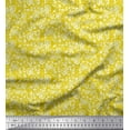 thumbnail image 1 of Soimoi Viscose Chiffon Fabric Leaves & Floral Artistic Print Fabric by The Yard 42 Inch Wide, 1 of 3